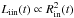 Mathematical equation: \hbox{$L_{\rm iin}(t) \propto R^2_{\rm in}(t)$}