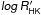Mathematical equation: \hbox{$\mathsfsl{log}\, \mathsfsl{R}'_{\mathsf{HK}}$}