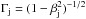 Mathematical equation: \hbox{$\Gamma_{\rm j} = (1-\beta_{\rm j}^2)^{-1/2}$}