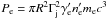 Mathematical equation: \hbox{$P_{\rm e} = \pi R^2\Gamma_{\rm j}^2\gamma_{\rm e}'n_{\rm e}'m_{\rm e}c^3$}