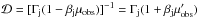 Mathematical equation: \hbox{$\mathcal{D} = [\Gamma_{\rm j}(1-\beta_{\rm j}\mu_{\rm obs})]^{-1} = \Gamma_{\rm j}(1+\beta_{\rm j}\mu_{\rm obs}')$}
