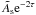 \hbox{$\tilde A_{\rm s}{\rm e}^{-2\tau}$}