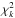 \hbox{$\chi^2_{k}$}