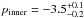 \hbox{$p_{\rm inner}=-3.5^{+0.1}_{-0.2}$}