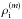 \hbox{$\rho_{\rm i}^{(m)}$}