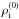 \hbox{$\rho_{\rm i}^{(0)}$}