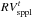 \hbox{$RV_{\rm sppl}^t$}