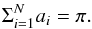 \appendix \setcounter{section}{2} \begin{equation} \Sigma_{i=1}^{N} a_i = \pi. \end{equation}