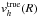 \hbox{$v_h^\mathrm{true}(R)$}