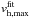 \hbox{$v_{{\rm h}, \mathrm{max}}^\mathrm{fit}$}
