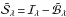 \hbox{$\tilde{\mathcal{S}}_{\lambda}{\,=\,}\mathcal{I}_{\!\lambda}{\,-\,}\tilde{\mathcal{B}}_{\lambda}$}