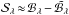 \hbox{$\mathcal{S}_{\lambda}{\,\approx\,}\mathcal{B}_{\lambda}{\,-\,}\tilde{\mathcal{B}_{\lambda}}$}