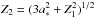 \hbox{$Z_2=(3a_*^2+Z_1^2)^{1/2}$}