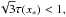 \hbox{$\sqrt{3}\tau(x_*) < 1,$}
