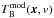 \hbox{$T_{\rm B}^{\rm mod}(\vec{x}, v)$}