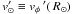 \hbox{$\vsun' \equiv v_\phi\,'(\rsun)$}