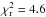 \hbox{$\chi_{\rm r}^2=4.6$}