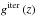 \hbox{$g^{\text{iter}}\left(z\right)$}