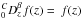 \hbox{$_{0}^{C}{D}_{z}^{\beta} f(z) = \, f(z) $}