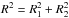 \hbox{$R^2=R_1^2+R_2^2$}