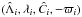 \hbox{$(\hL_i,\lambda_i,\hC_i,-\varpi_i)$}