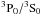 \hbox{$\rm ^3P_0/^3{\rm S}_0$}