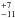 \hbox{$^{+7}_{-11}$}