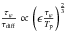 \hbox{$\frac{\tau_{\varphi}}{\tau_{\rm diff}}\propto\left(\epsilon\frac{\tau_{\varphi}}{T_{\rm p}}\right)^{\frac{2}{3}}$}
