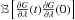 \hbox{$\mathbb{E}\left[\frac{\partial G}{\partial\lambda}(t)\frac{\partial G}{\partial\lambda}(0)\right]$}