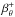 \hbox{$\beta_{\theta}^{+}$}