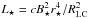 \hbox{$L_{\star}=cB^2_{\star}r^4_{\star}/R^2_{\rm LC}$}