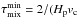 \hbox{$\tau_\text{mix}^\text{min} = 2/(H_{\rm p}v_{\rm c}$}