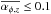 \hbox{$\overline{\alpha_{\phi,z}}\le 0.1$}