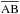 \hbox{${\overline{{\rm AB}}}$}