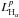 \hbox{$L_{{\rm H}_{\alpha}}^p$}