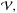 \hbox{$\mathcal{V,}$}