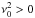 \hbox{$\nu_0^2>0$}