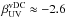 \hbox{$\beta_{\rm UV}^{\rm vDC} \approx -2.6$}