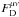 \hbox{$F_{\rm D}^{\mu\nu}$}