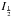 \hbox{$I_\frac{1}{2}$}
