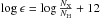 \hbox{$\log{\epsilon}=\log{\frac{N_{\rm X}}{N_{\rm H}}}+12$}
