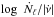 \hbox{$\log\, \, \dot{N}_{\rm{\ell}}/|\dot{\nu}|$}