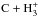 \hbox{$\rm {C + H_3^+}$}