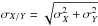 \hbox{$\sigma_{ X/Y} = \sqrt{\sigma_{X}^2 + \sigma_{ Y}^2}$}