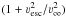 \hbox{$(1+\varv_{\rm esc}^2/\varv_\infty^2)$}