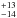\hbox{$^{+13}_{-14}$}