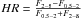 \hbox{$HR=\frac{F_{2-8}-F_{0.5-2}}{F_{0.5-2}+F_{2-8}}$}