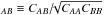 \hbox{$_{AB}\equiv C_{AB}/\!\!\sqrt{C_{AA}C_{BB}}$}