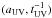 \hbox{$(\auv,\tuv^{-1})$}