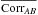 \hbox{$\overline{{\rm Corr}_{AB}}$}